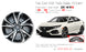 For Honda Civivc OEM Design Wheel 18" 2017-2021 Machined Black Single Replacement Rim 42700TBFA91
