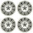 FRONT Rear For Mercedes E350 E550 OEM Design Wheel 18" 18x8.5 18x9 2007-2009 Silver Set of 4 Replacement Rim