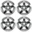 For Chevy Silverado 1500 Suburban Tahoe OEM Design Wheel 20" 20x9 2014-2020 Polished Set of 4 Replacement Rim