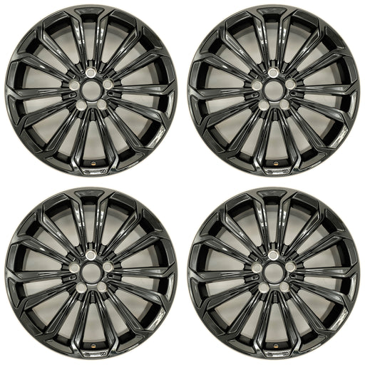 For Toyota Corolla OEM Design Wheel 17” 17x7 2014-2016 GLOSS BLACK Set of 4 Replacement Rim