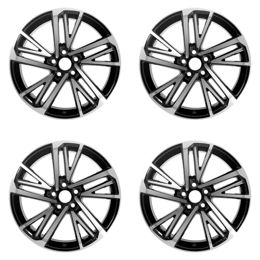 For Toyota Camry OEM Design Wheel 19" 19x8 2025 Machined Black Set of 4 Replacement Rim