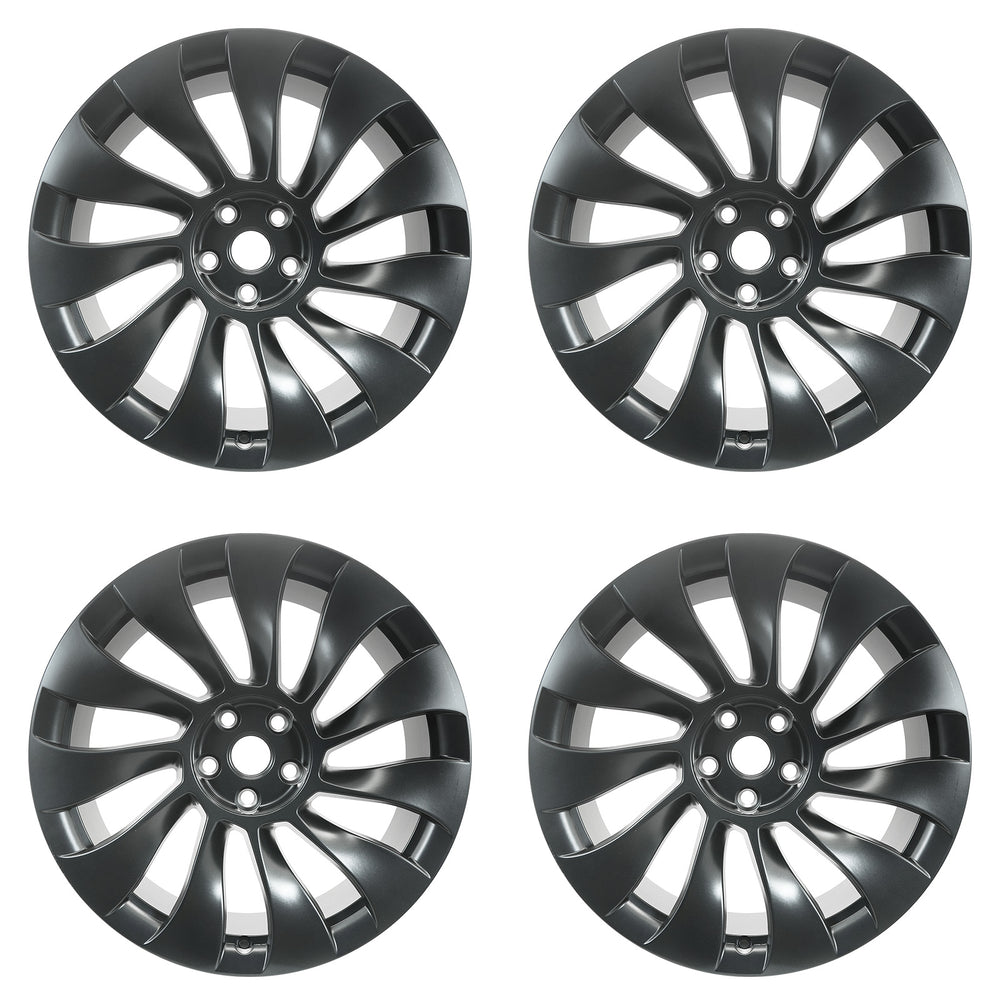 For Tesla Model 3 OEM Design Wheel 20" 2021-2023 CHARCOAL Set of 4 Replacement Rim