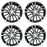 For Toyota Corolla OEM Design Wheel 16" 16X6.5 2016-2019 Machined GREY Set of 4 Replacement Rim