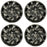 For Honda Civic OEM Design Wheel 16" 16X7 2016-2021 GLOSS BLACK Set of 4 Replacement Rim