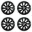 For Tesla Model Y OEM Design Wheel 20" 20x9.5 2020-2023 Black Set of 4 Replacement Rim