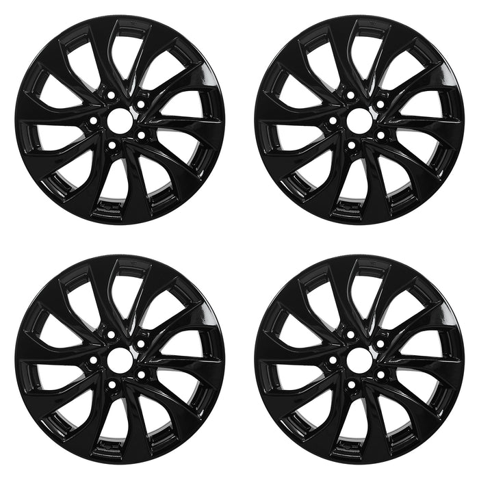 For Nissan Sentra OEM Design Wheel 16" 2016-2019 16X6.5 GLOSS BLACK Set of 4 Replacement Rim