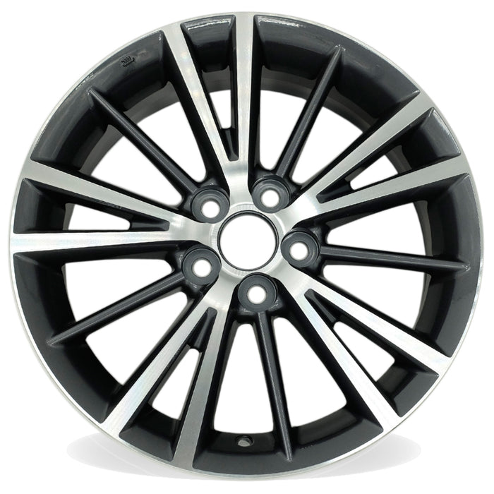 For Toyota Corolla OEM Design Wheel 16" 16X6.5 2016-2019 Machined GREY Set of 4 Replacement Rim