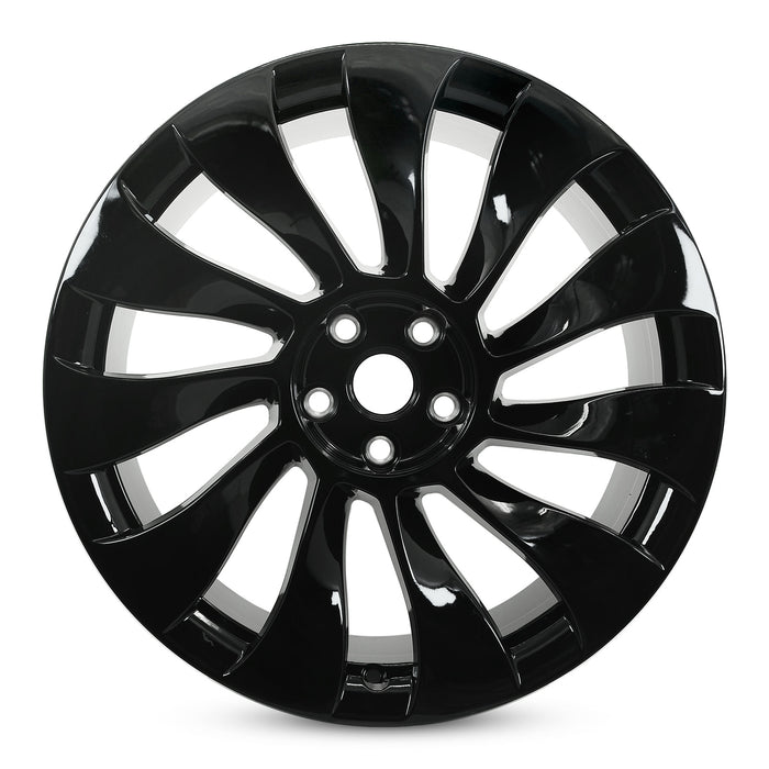 For Tesla Model 3 OEM Design Wheel 20" 20X9 2021-2023  GLOSS BLACK Set of 4 Replacement Rim