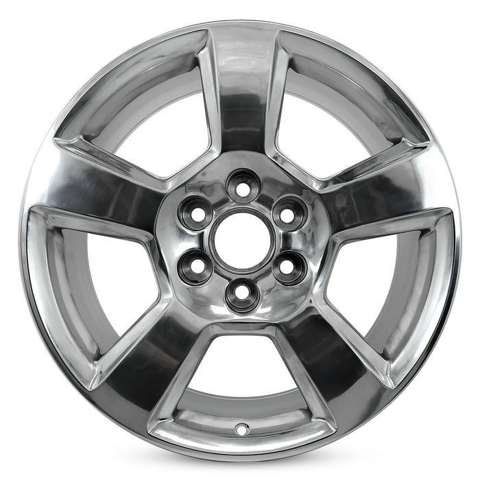 For Chevy Silverado 1500 Suburban Tahoe OEM Design Wheel 20" 20x9 2014-2020 Polished Single Replacement Rim