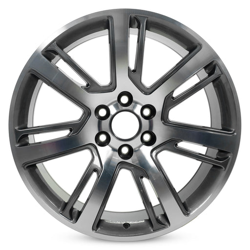 For Cadillac Escalade ESV OEM Design Wheel 22" 2015-2017 Machined Grey Single Replacement Rim