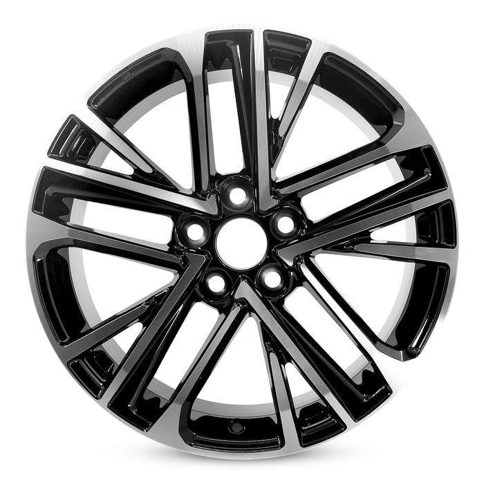 For Toyota Camry OEM Design Wheel 18" 18x8 2025 Machined Black Set of 4 Replacement Rim