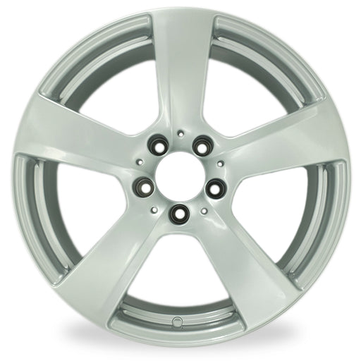 REAR For Mercedes-Benz E-Class E350 E550 Cpe Conv OEM Design Wheel 18" 18X8.5 2011-2013 Silver Single Replacement Rim