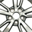 For Toyota RAV4 OEM Design Wheel 17” 17x7 2016-2018 Machined Grey Single Replacement Rim