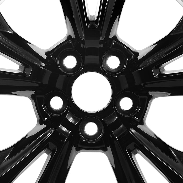 For Toyota Hinghlander OEM Design Wheel 18" 18x7.5 2014-2019 Gloss Black Set of 4 Replacement Rim