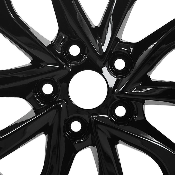 For Nissan Sentra OEM Design Wheel 16" 2016-2019 16X6.5 GLOSS BLACK Set of 4 Replacement Rim