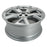 New Single 19" 19x8 Silver Hyper Alloy Wheel For 2012 2013 2014 Nissan Maxima OEM Design Replacement Rim