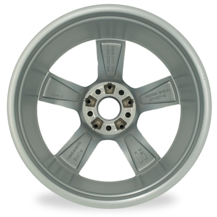 REAR For Mercedes-Benz E-Class E350 E550 Cpe Conv OEM Design Wheel 18" 18X8.5 2011-2013 Silver Single Replacement Rim