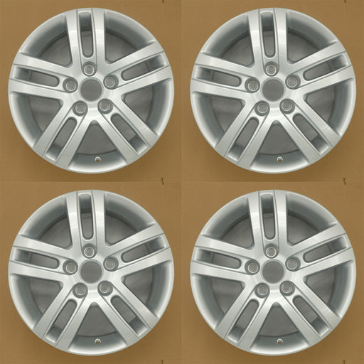 For Volkswagen Jetta OEM Design Wheel 16" 16x6.5 2005-2018 Silver Set of 4 Replacement Rim
