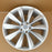 21" Single 21x8.5 Silver Alloy Front Wheel For Tesla Model S 2012-2017 OEM Quality Replacement Rim 98727 6005868
